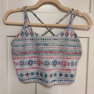 Patterned Strappy Women's bralette